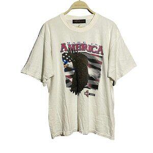 Carrousel Harley Davidson Motorcycle F150 Crew Tshirt Men Size L Eagle American